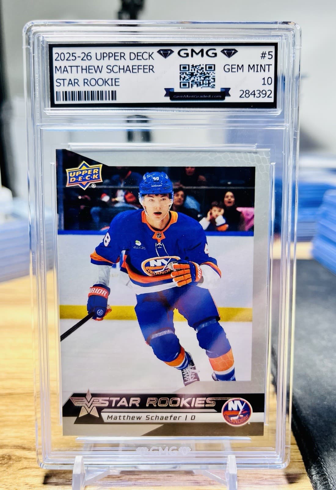 Matthew Schaefer Star 2025 Upper Deck