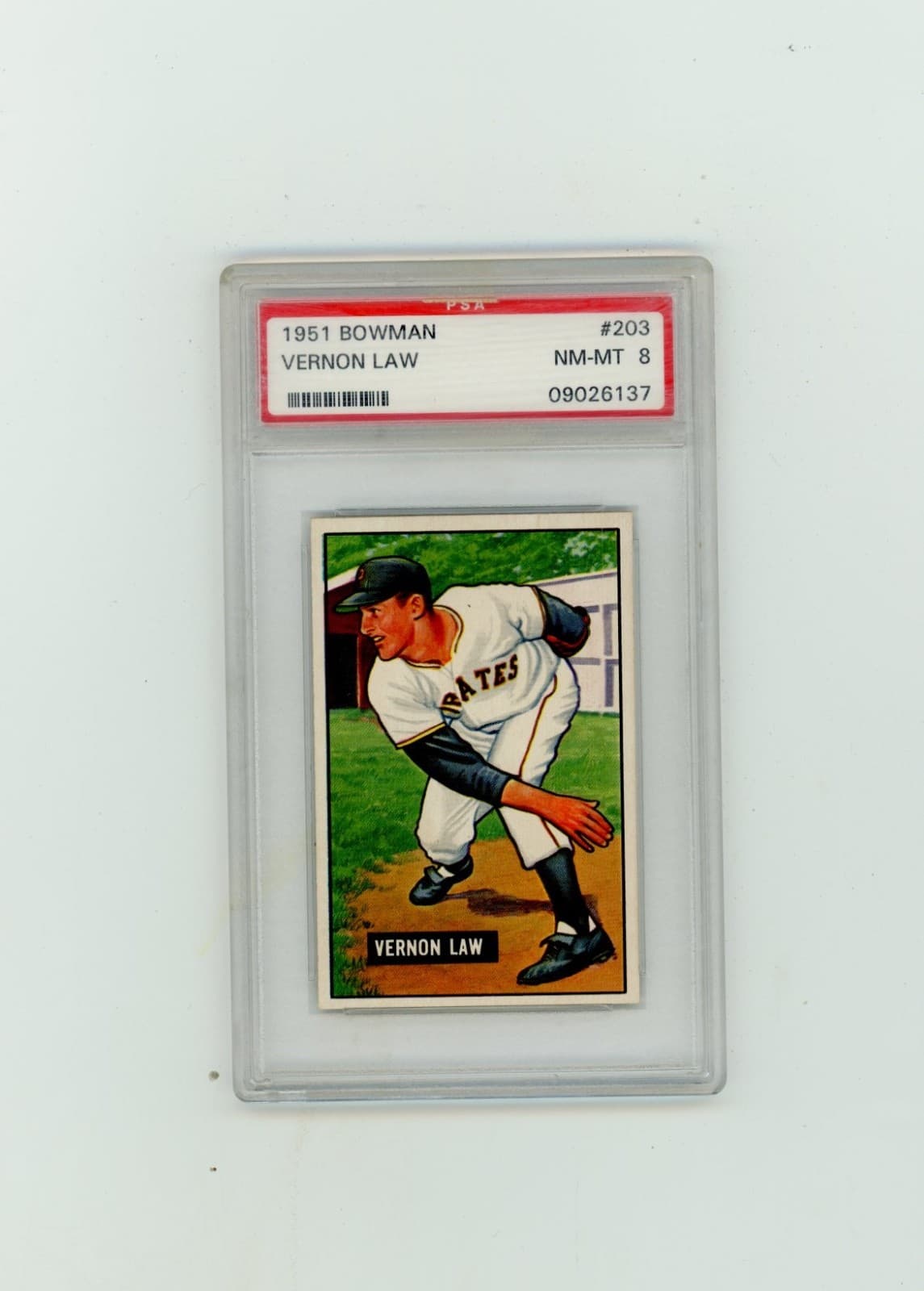 Vern Law 1951 bowman Bowman