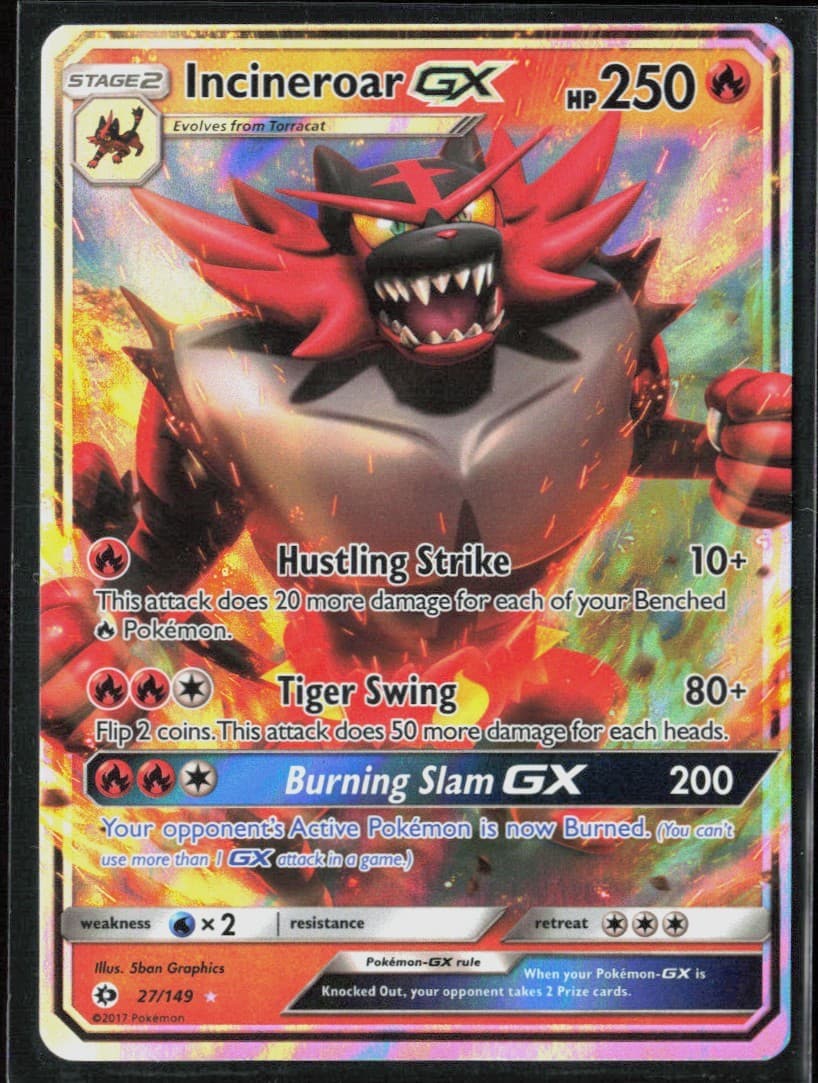 Moon Incineroar 2017 Unknown 2017 Unknown