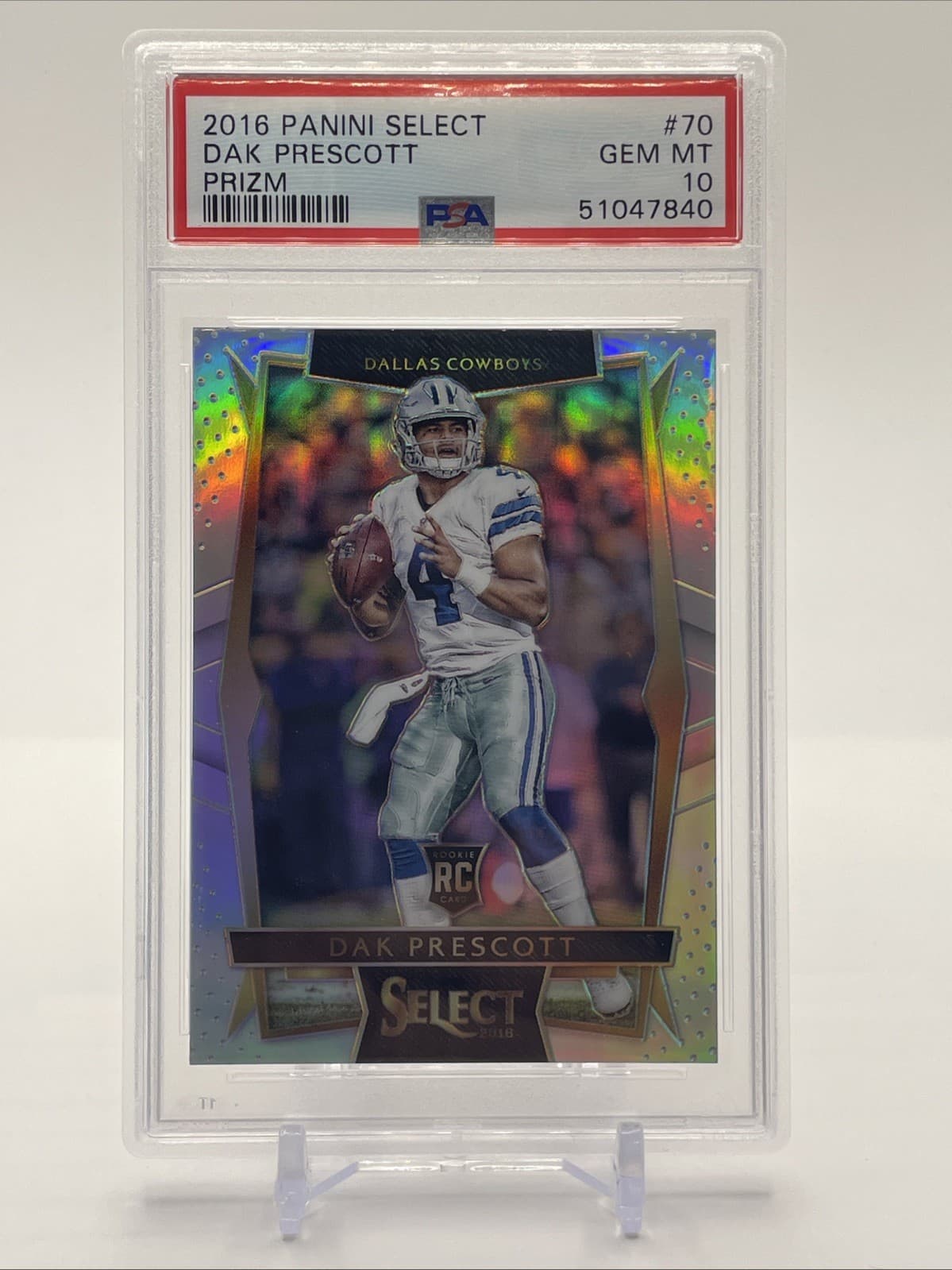 Dak Prescott Silver 2016 Panini Select 2016 Panini Select