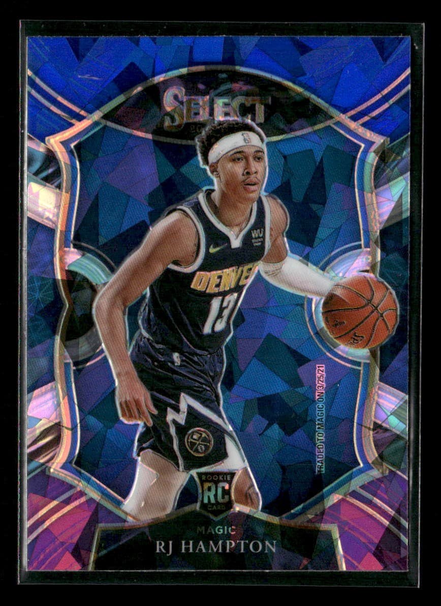 RJ Hampton 2020 panini Clearly Donruss