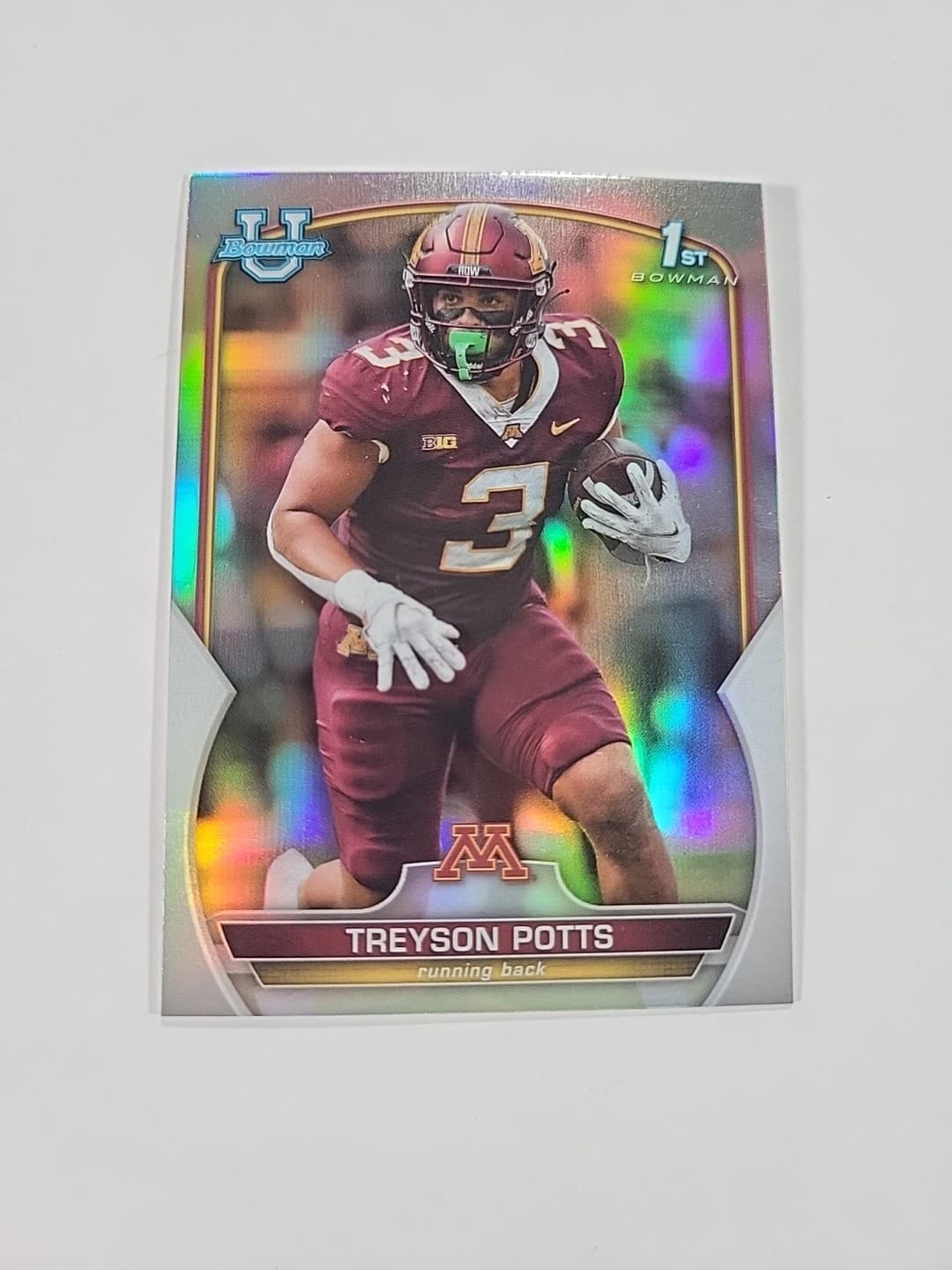 Treyson Potts University 2022 Bowman Chrome 2022 Bowman Chrome