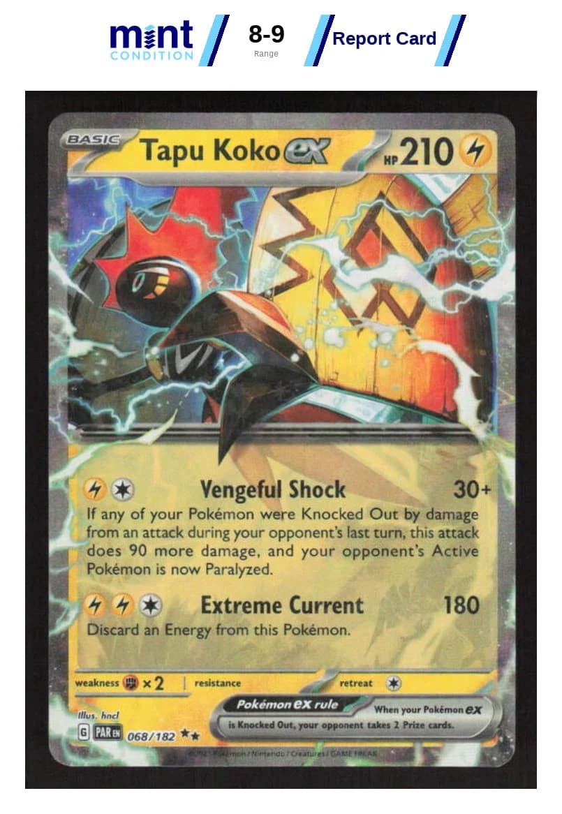 SV04 PARADOX RIFT TAPU KOKO EX 2023