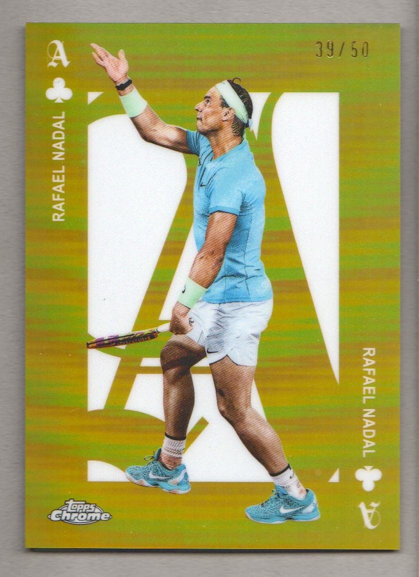Tennis Aces Gold 2025 Topps Chrome 2025 Topps Chrome gold-refractor
