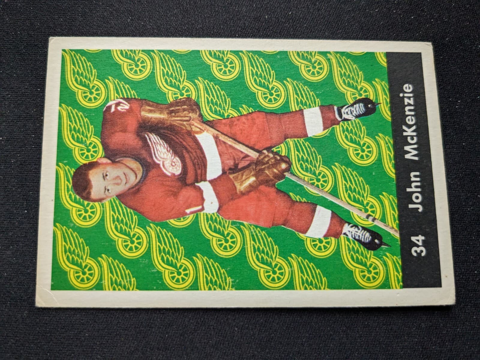John McKenzie trading card