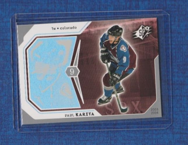 Paul Kariya 2003 Upper Deck SP