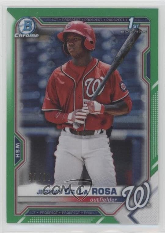 Prospects Green Jeremy 2021 Bowman Chrome 2021 Bowman Chrome