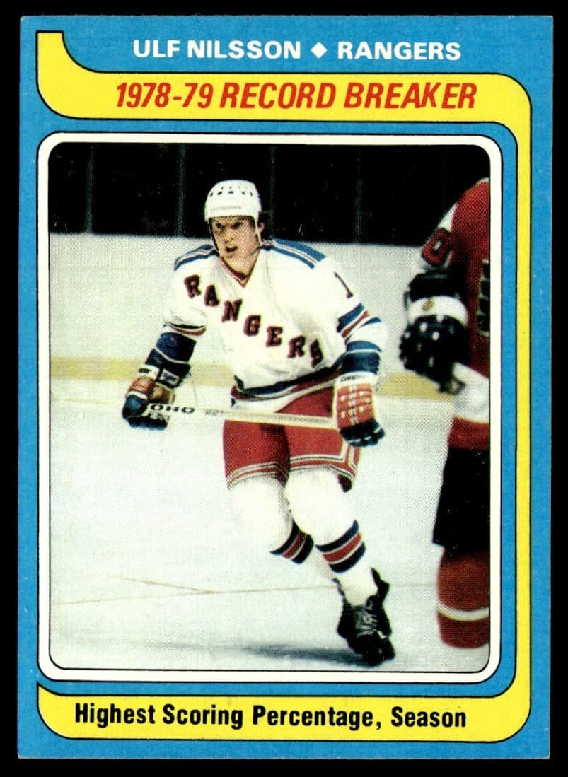 Hockey Ulf Nilsson 1979 Topps 1979 Topps