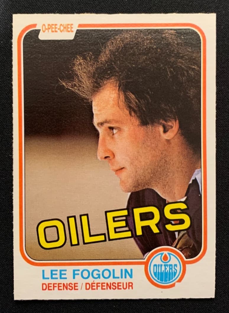 Lee Fogolin Oilers 1981 O-Pee-Chee 1981 O-Pee-Chee