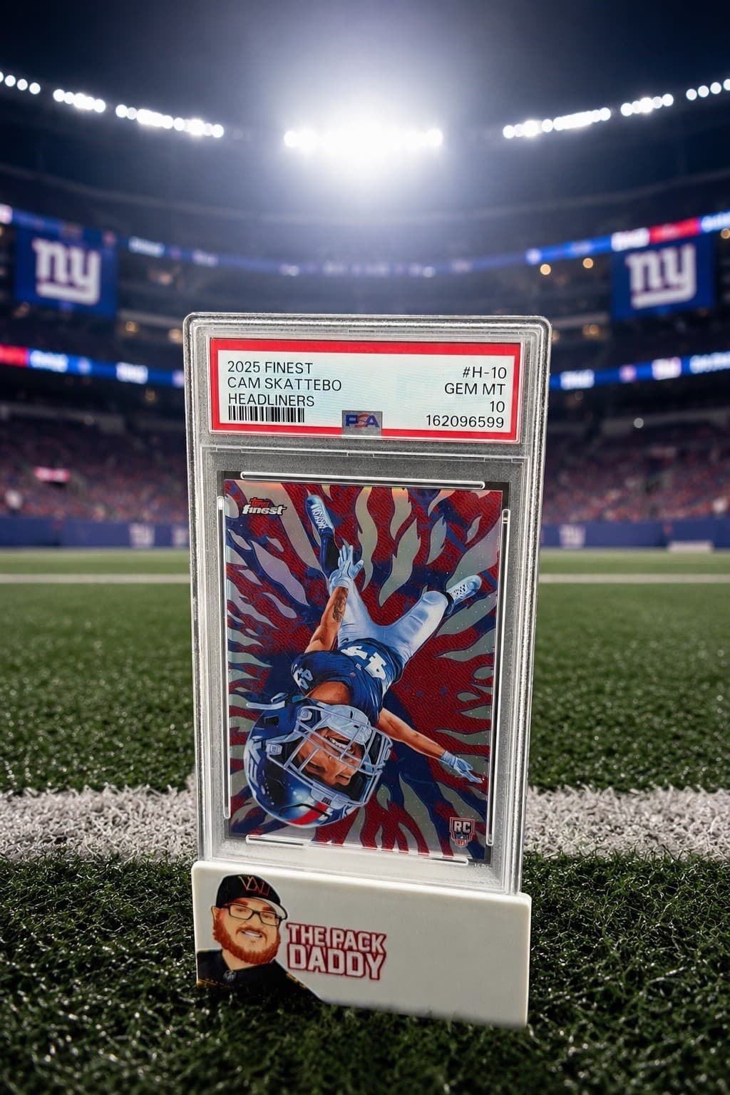Football Cam Skattebo 2025 Topps Finest