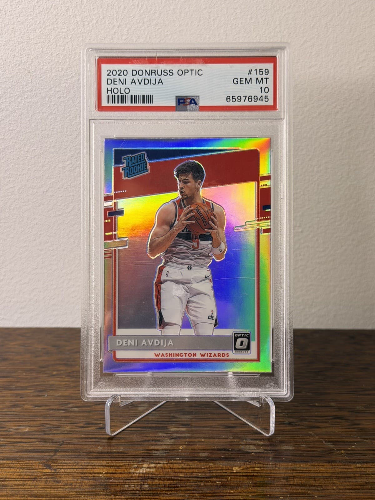 Deni Avdija Rated 2020 Donruss Optic