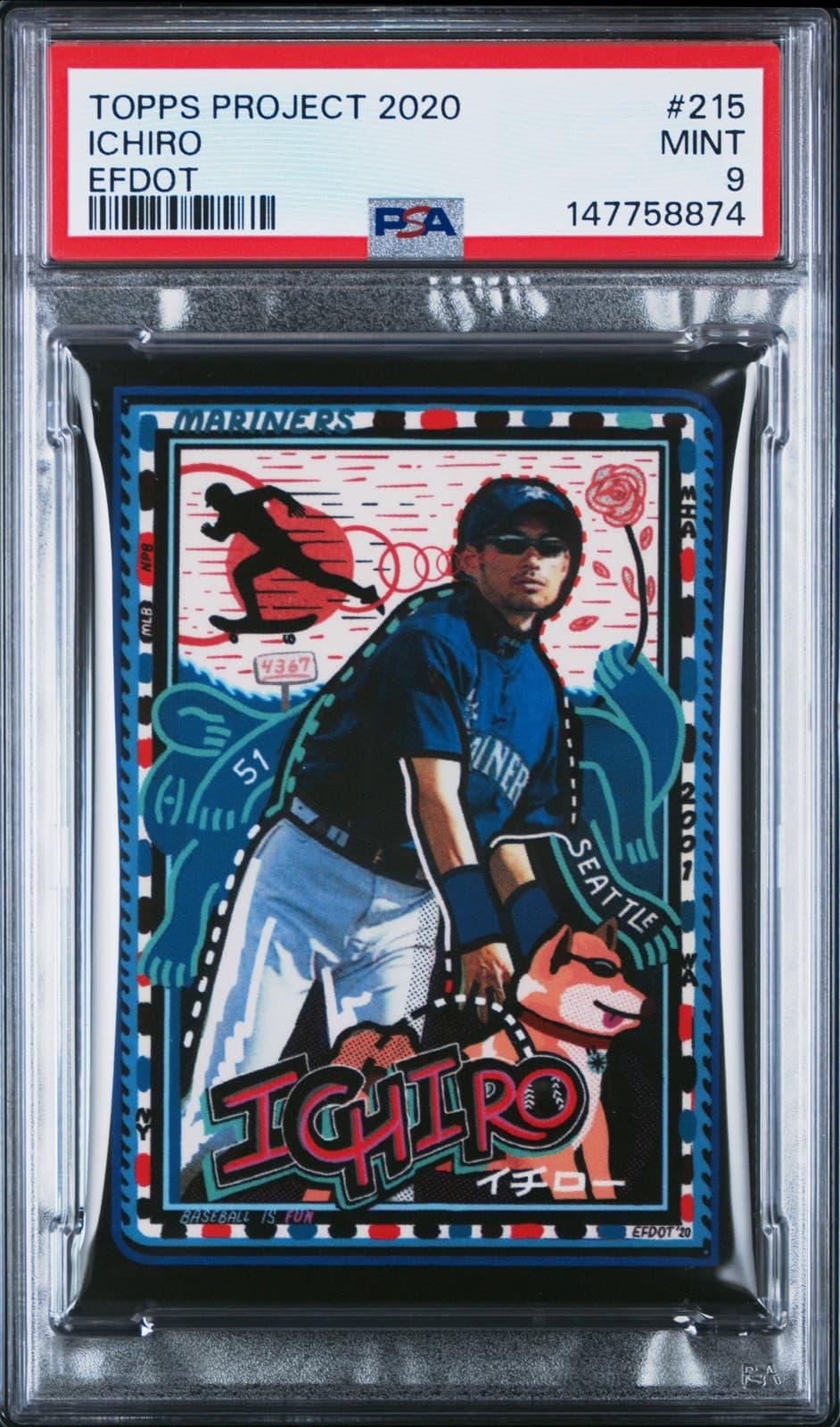 PROJECT EFDOT/ICHIRO 2020 Topps 2020 Topps