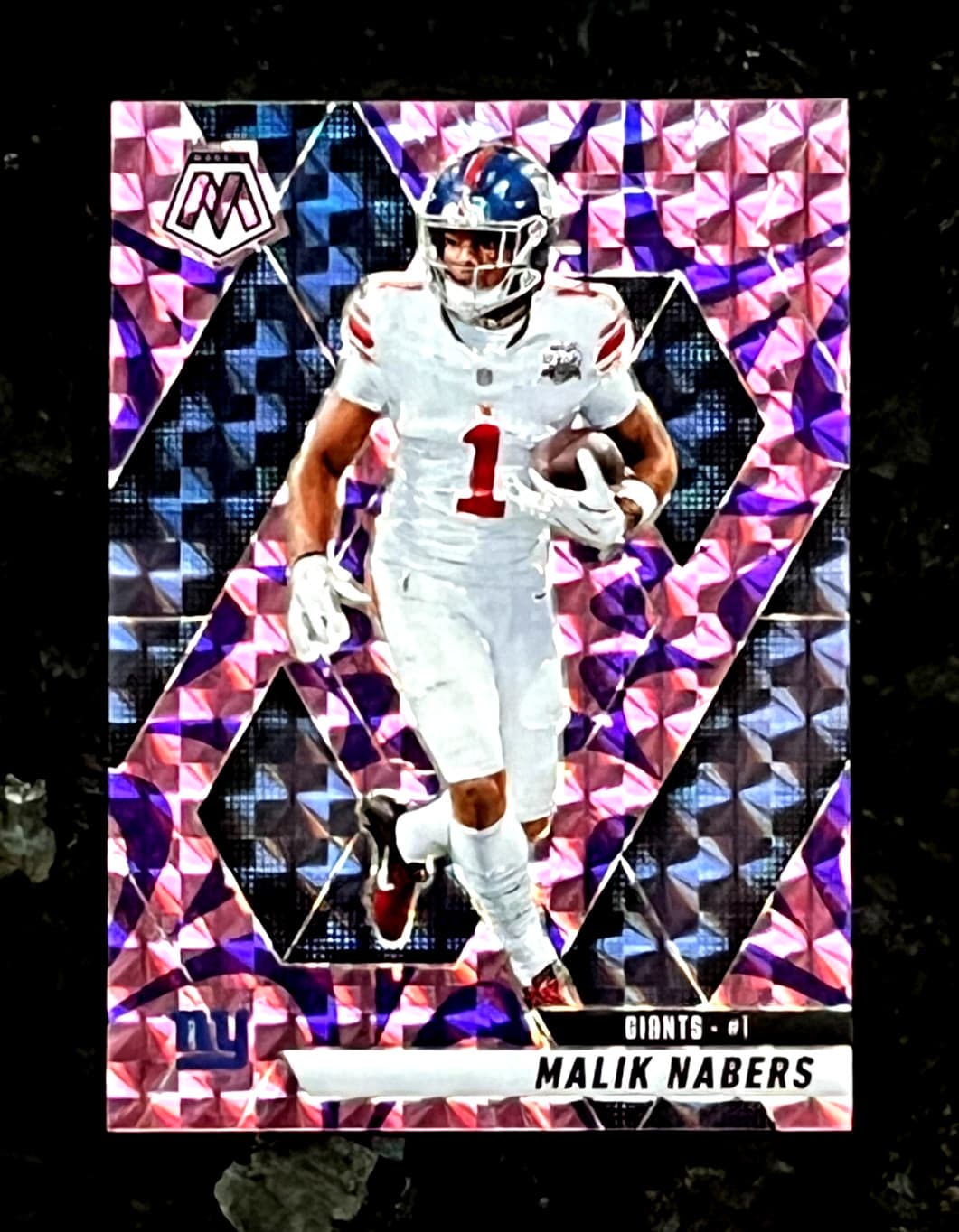 Malik Nabers Reactive 2025 Panini Mosaic 2025 Panini Mosaic