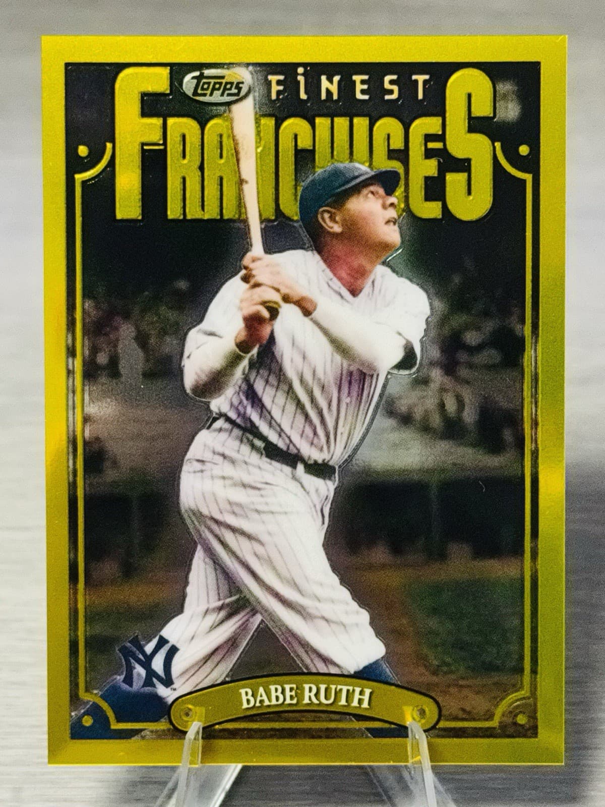 🏆⚾️BABE RUTH Flashbacks HOF L 2023 Topps Finest 2023 Topps Finest