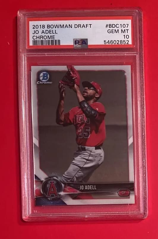 Draft Jo Adell 2018 Bowman Chrome