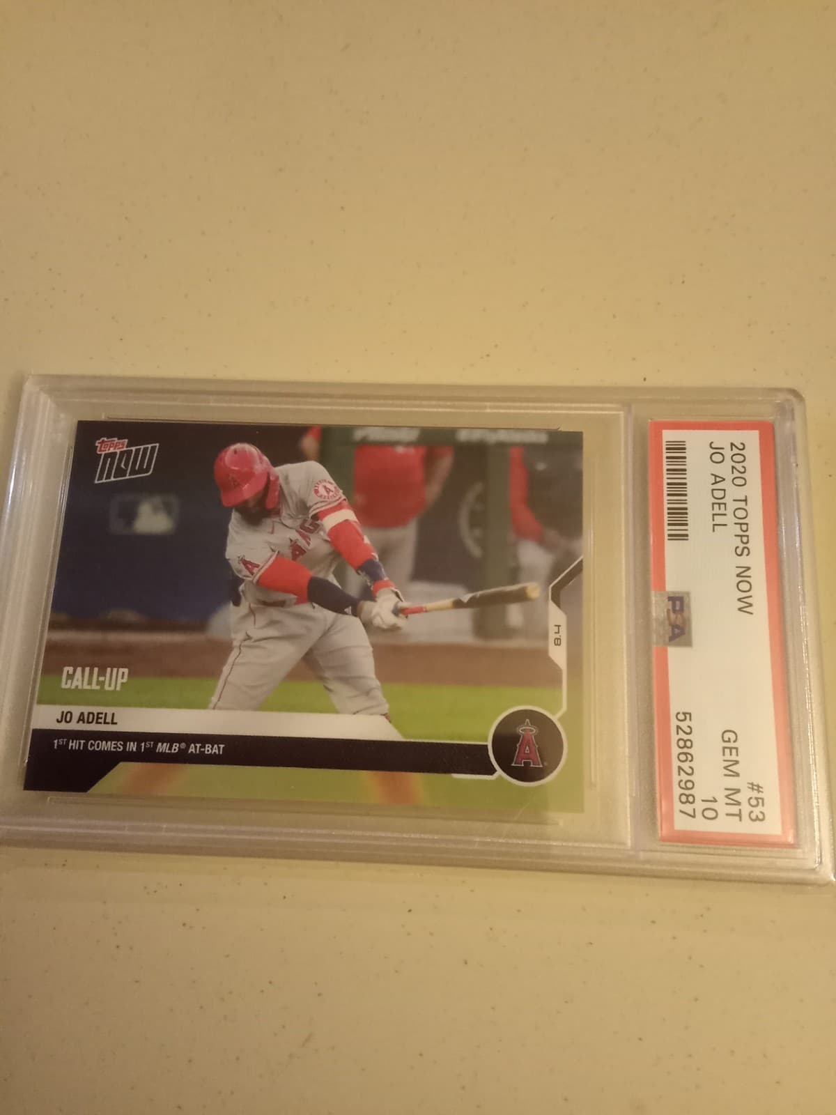 Now Joe Adell 2020 Topps