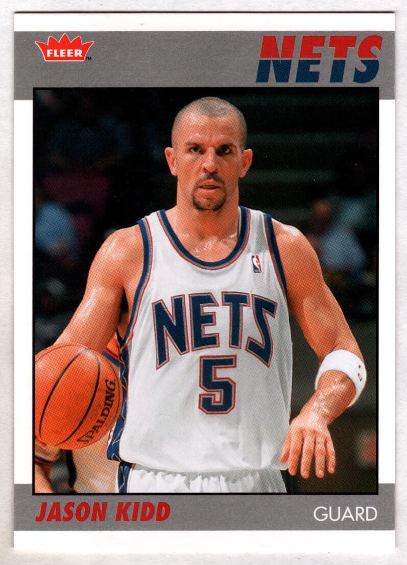 Jason Kidd 2007 Fleer 2007 Fleer