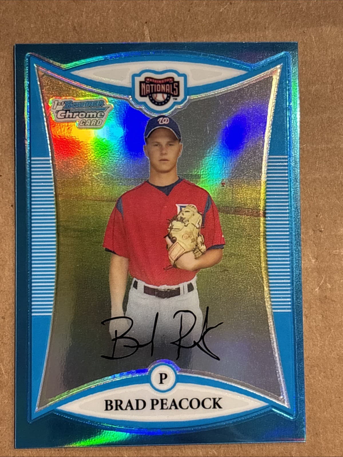 Prospects Blue 2008 Bowman Chrome 2008 Bowman Chrome blue-refractor