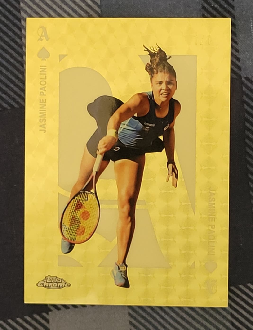 TENNIS JASMINE PAOLINI SUPERFR 2025 Topps Chrome 2025 Topps Chrome superfractor