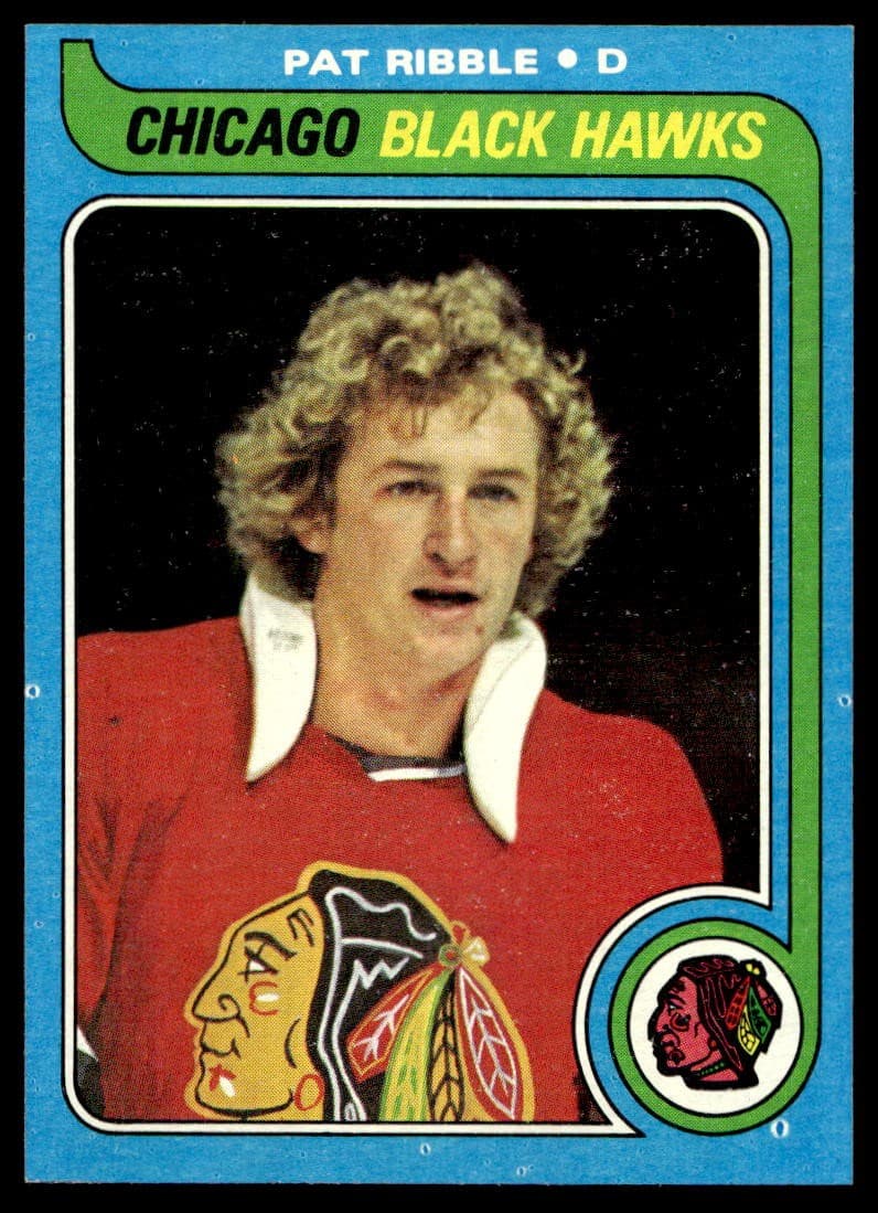 Hockey Pat Ribble 1979 Topps