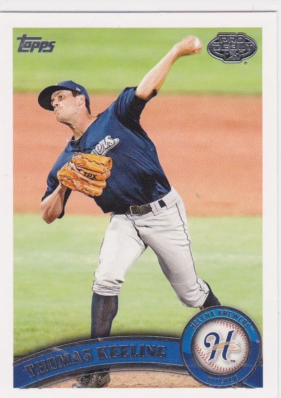 Thomas Keeling Milwaukee 2011 Topps 2011 Topps