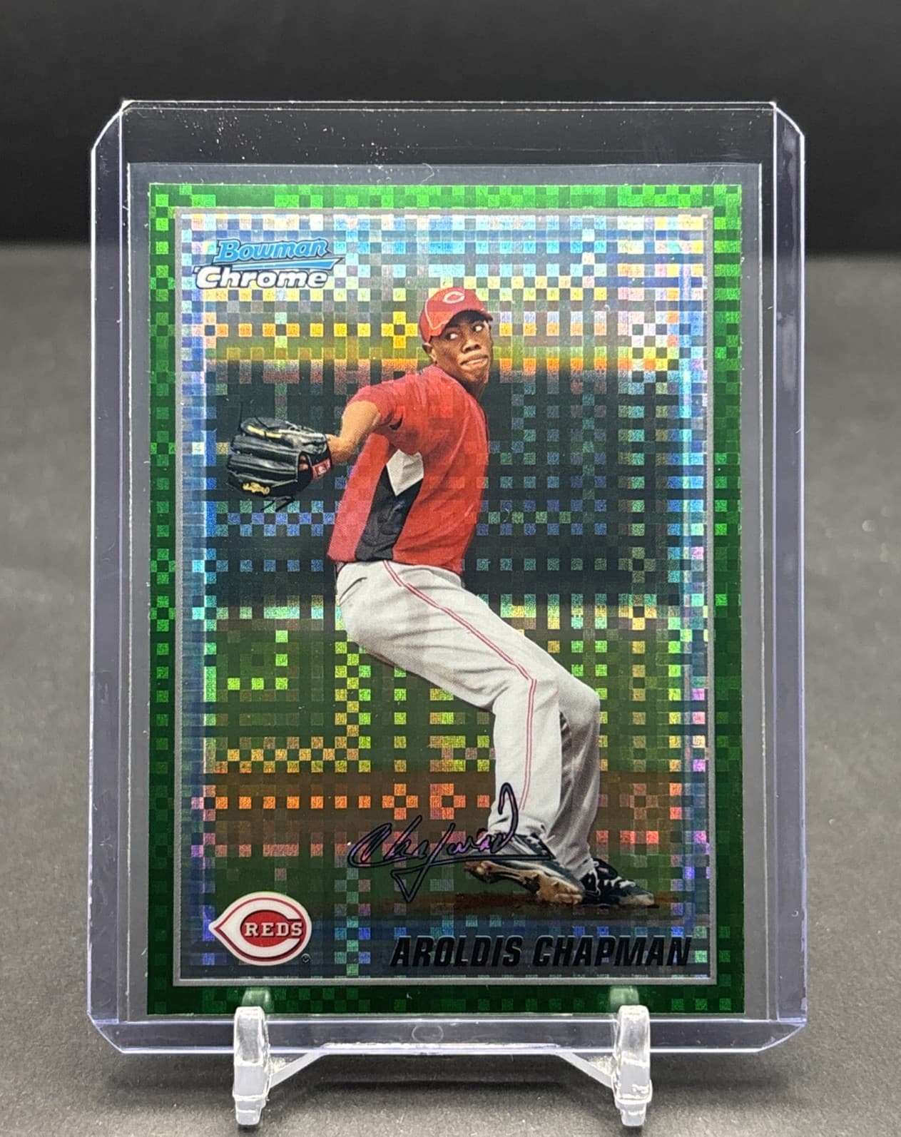 Aroldis Chapman Reds 2010 Bowman Chrome