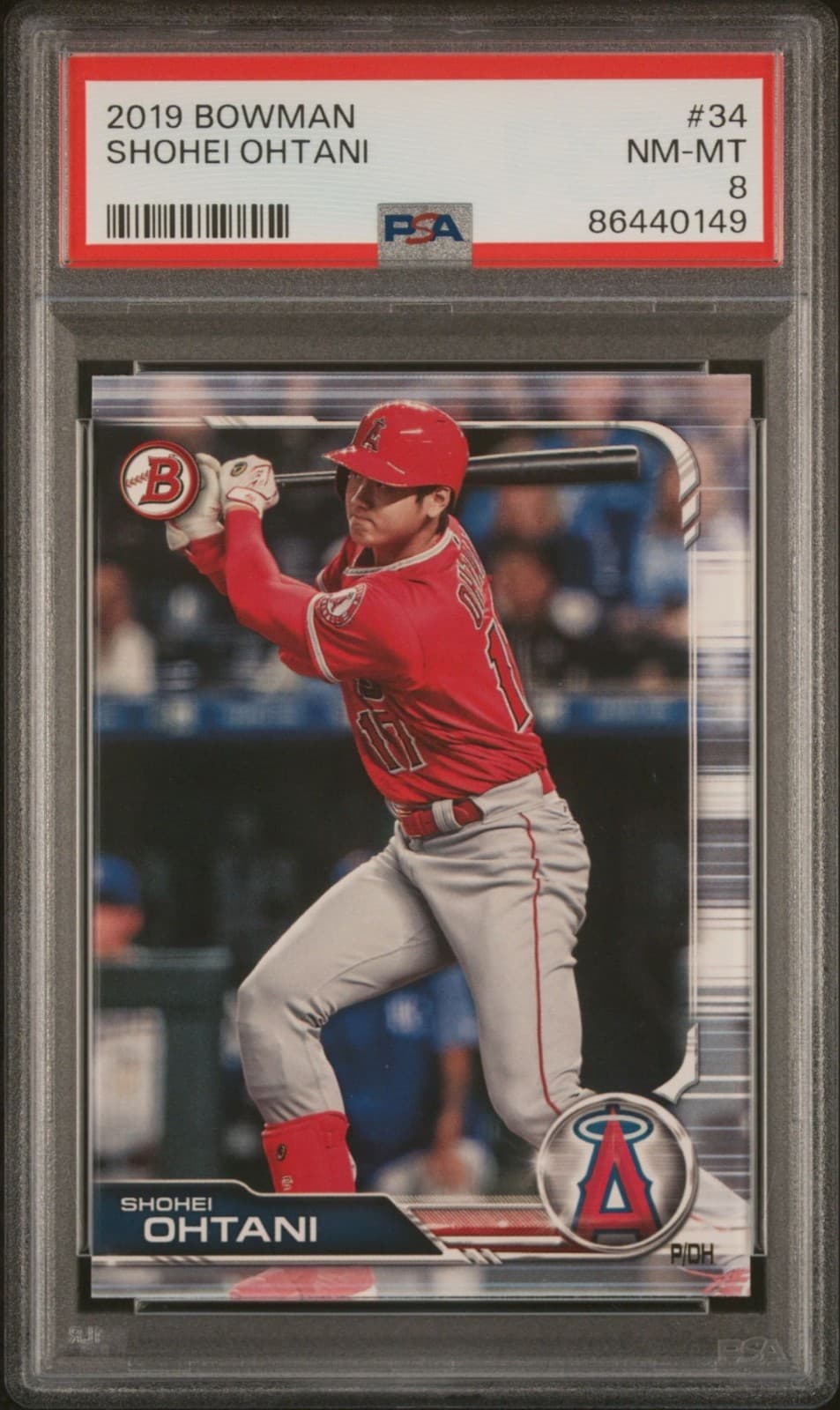 Shohei Ohtani 2019 bowman