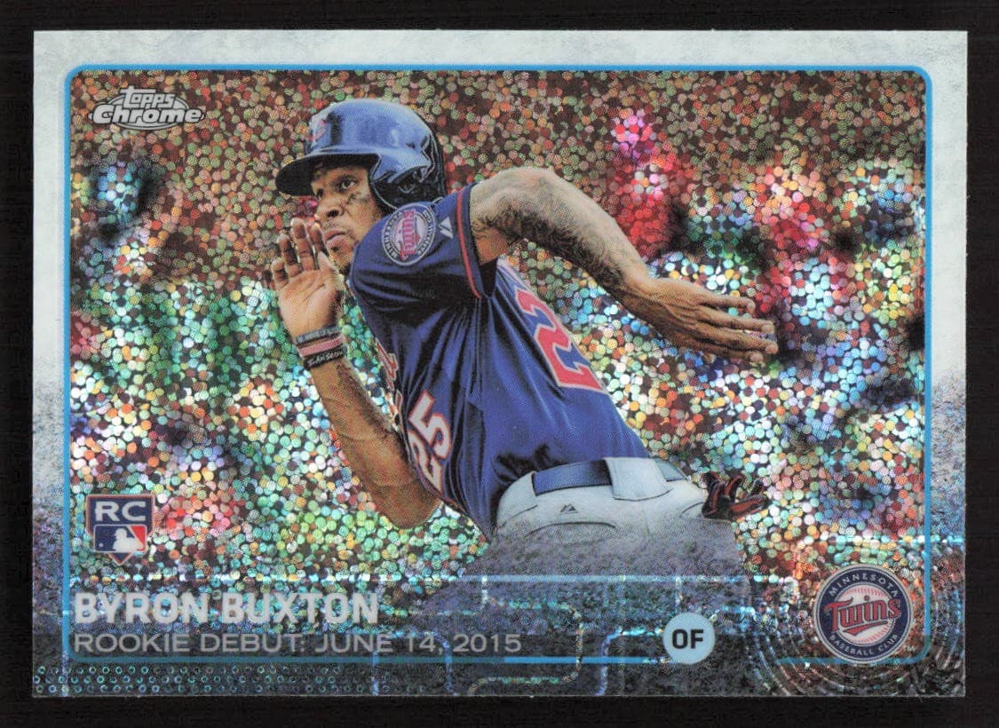 Update Byron Buxton 2015 Topps Chrome