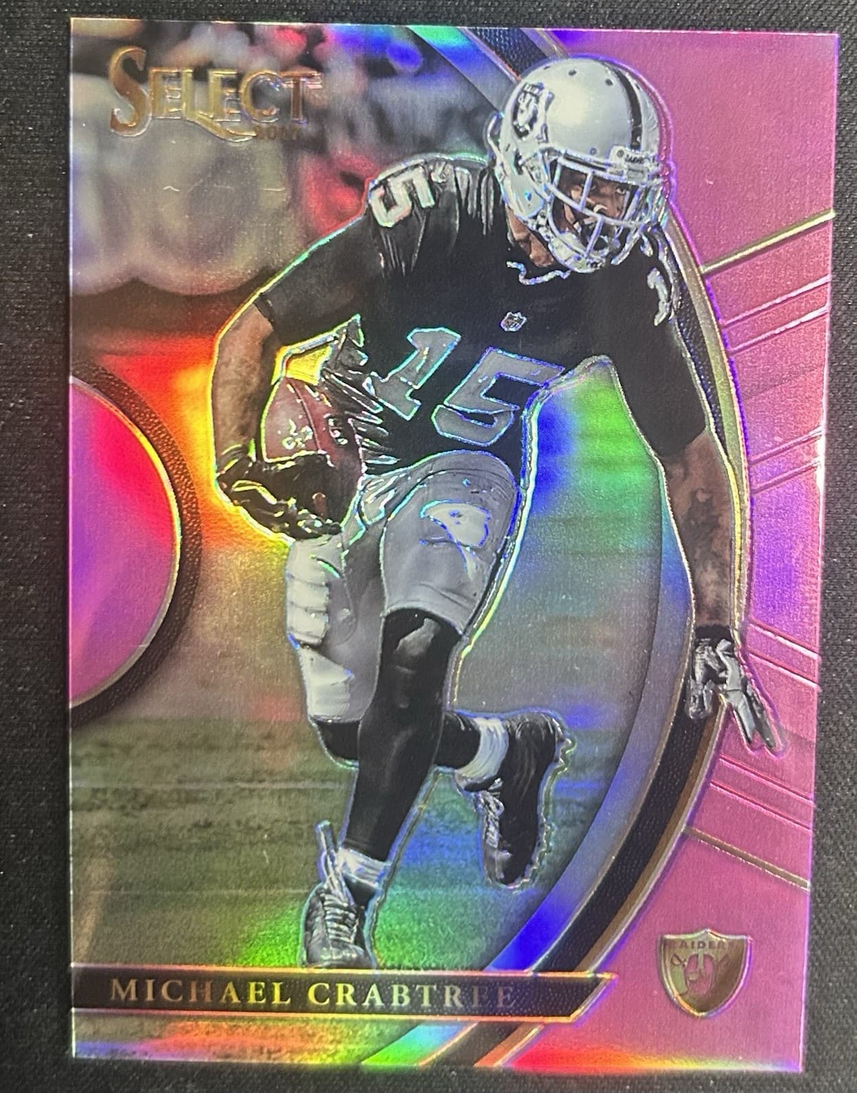 Michael Crabtree Raiders 2017 Panini Select 2017 Panini Select