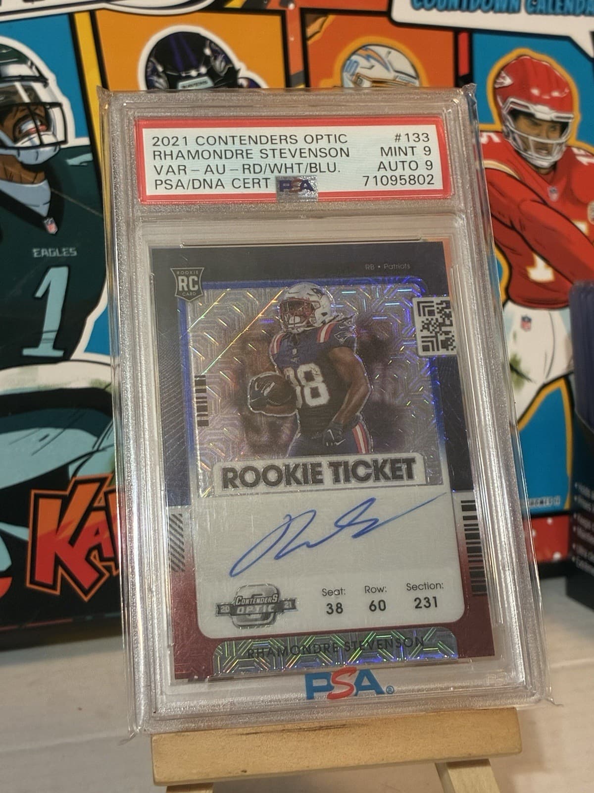 Optic Ticket Rhamondre 2021 Panini Contenders 2021 Panini Contenders