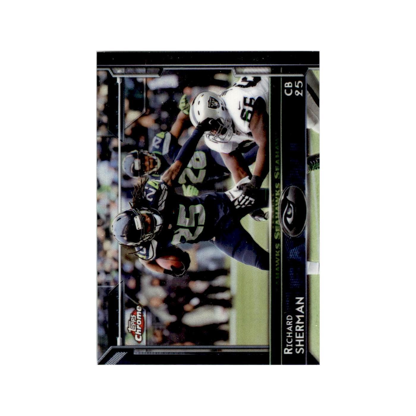 Richard Sherman Seahawks 2015 Topps Chrome 2015 Topps Chrome