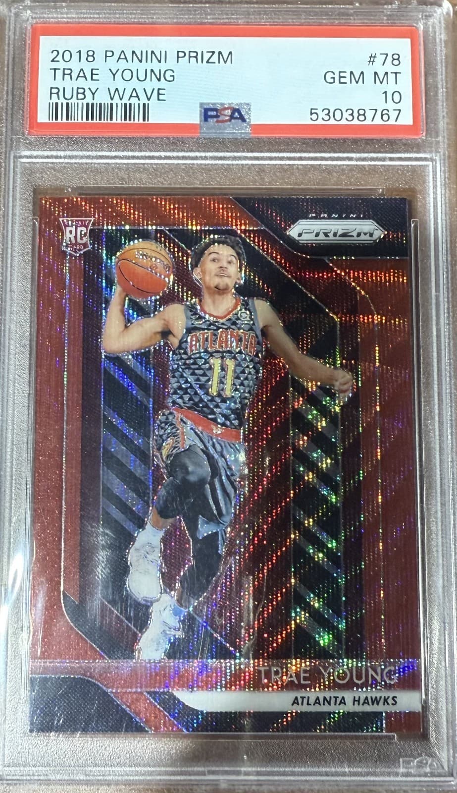 RUBY RED TRAE YOUNG NBA BASKET 2018 Panini Prizm 2018 Panini Prizm