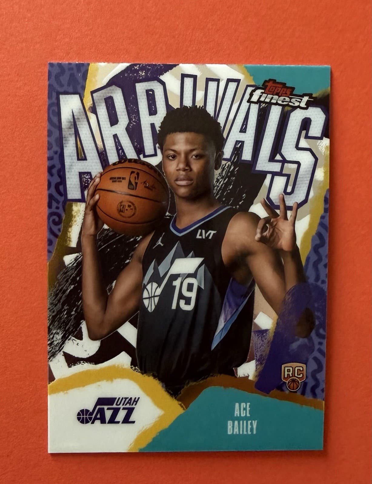 Ace Bailey Arrivals 2025 Topps Finest 2025 Topps Finest