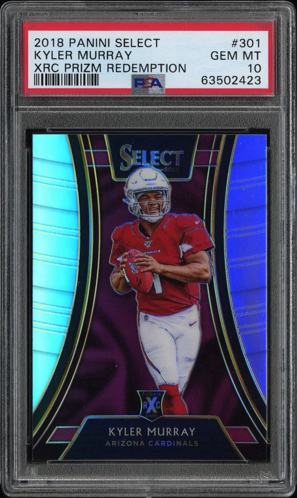 Redemption Kyler Murray 2018 Panini Select