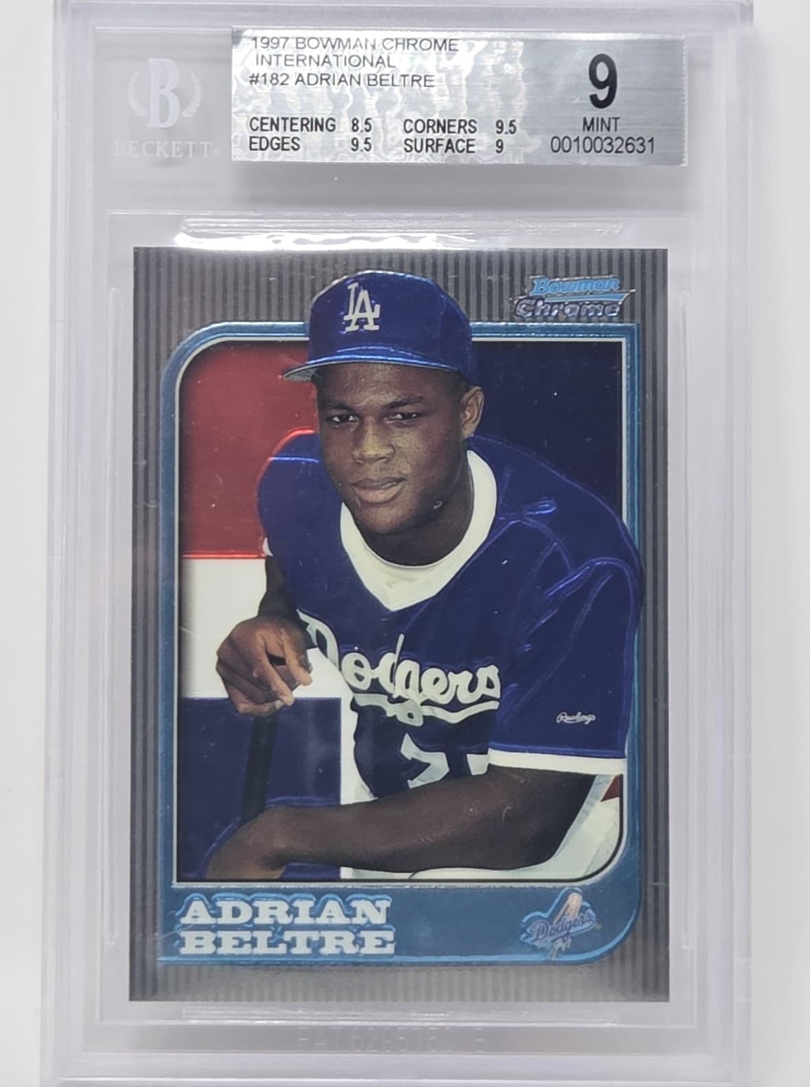 Adrian Beltre International 1997 Bowman Chrome 1997 Bowman Chrome
