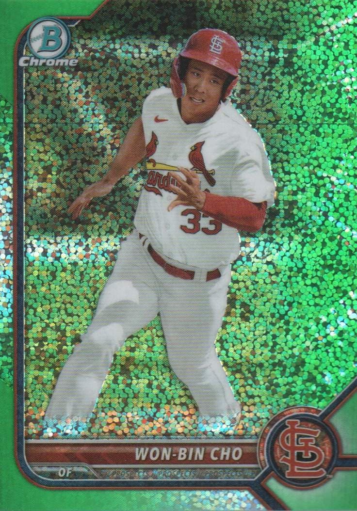 Draft Baseball Green 2022 Bowman Chrome