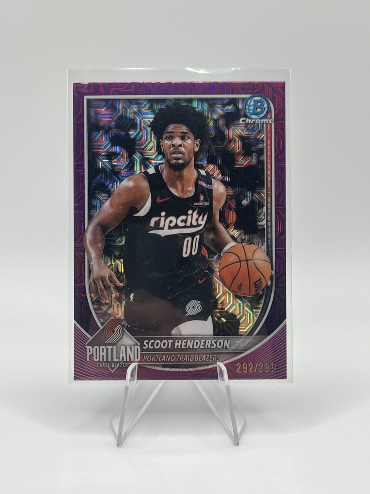 Scoot Henderson Mojo 2025 Bowman Chrome 2025 Bowman Chrome