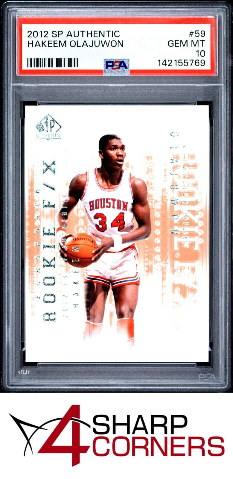 AUTHENTIC HAKEEM OLAJUWON HOF 2012 Unknown