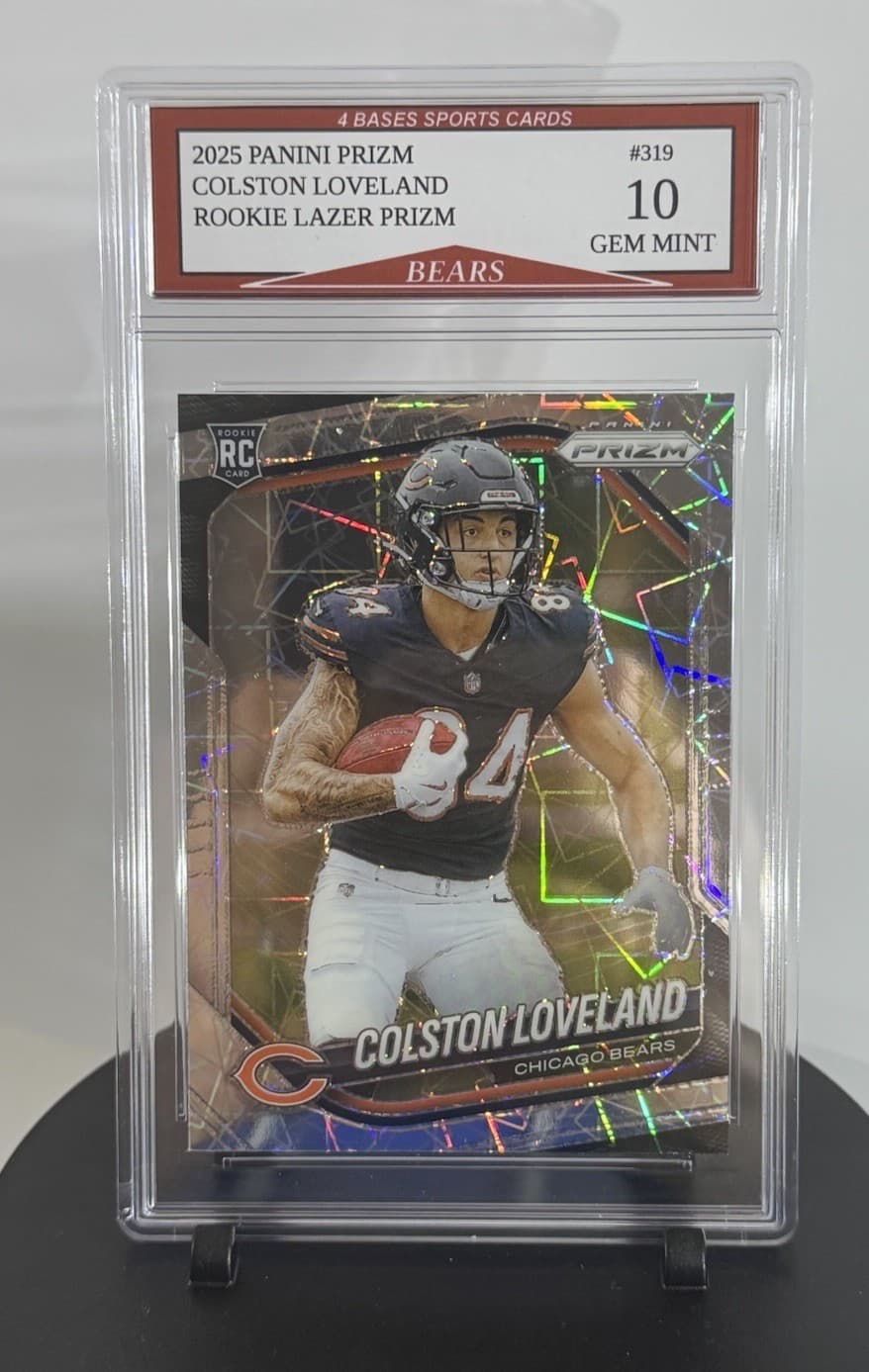 Colston Loveland Bears 2025 Panini Prizm 2025 Panini Prizm