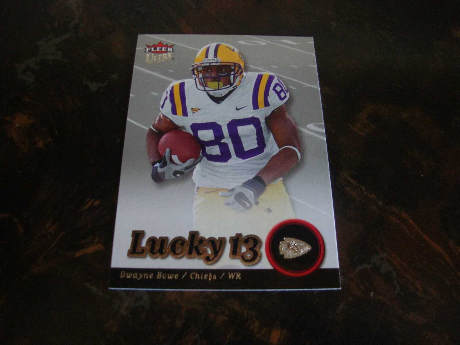 With Football 2007 Fleer Ultra