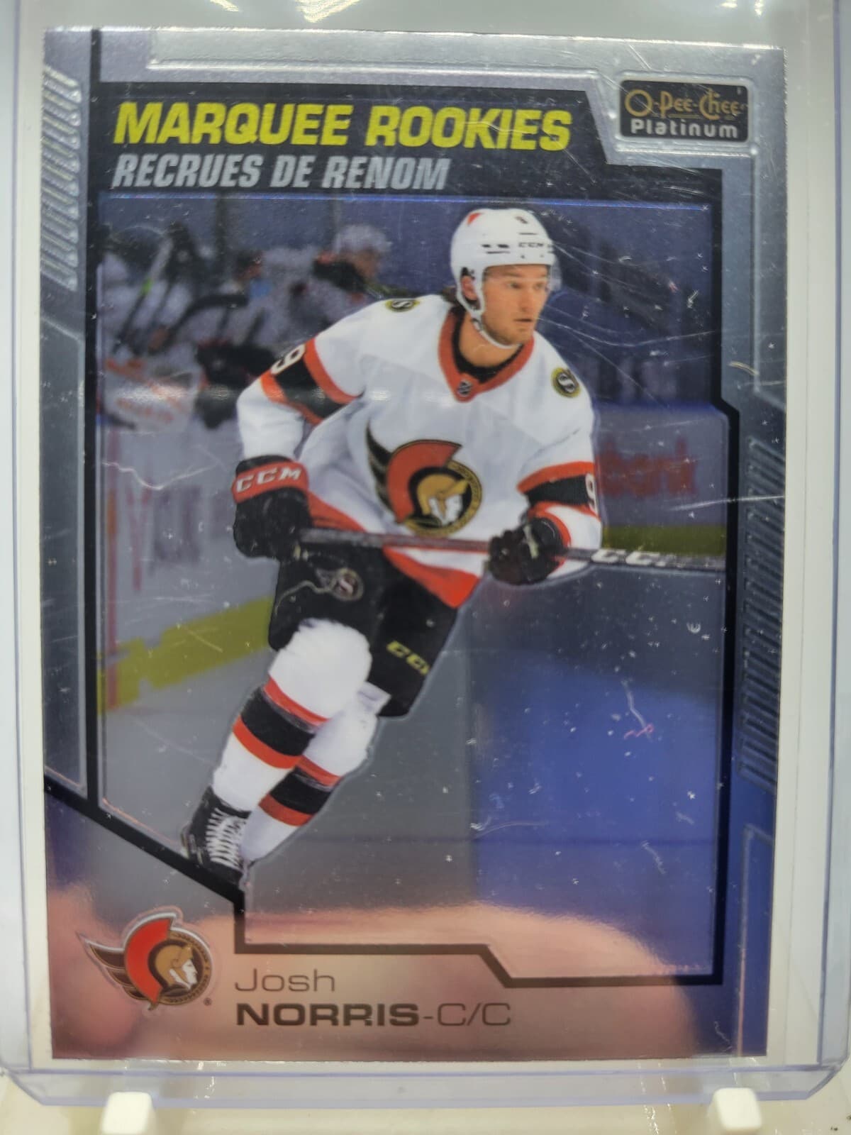 Josh Norris trading card