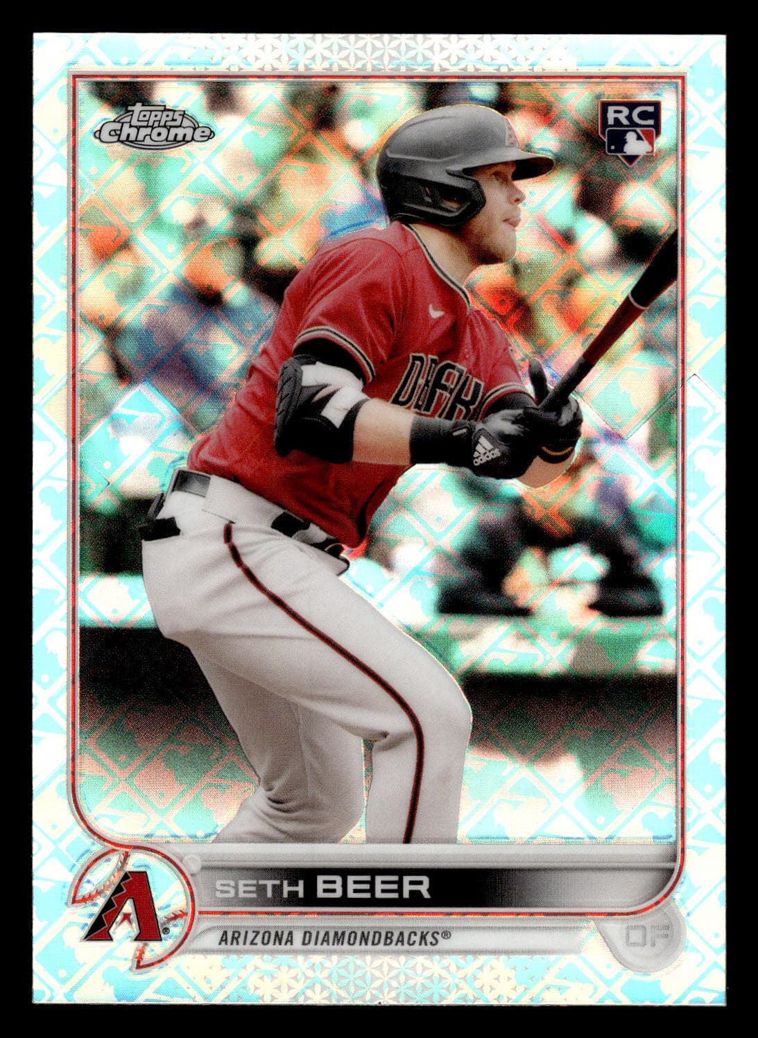 Logofractor Seth Beer 2022 Topps Chrome 2022 Topps Chrome
