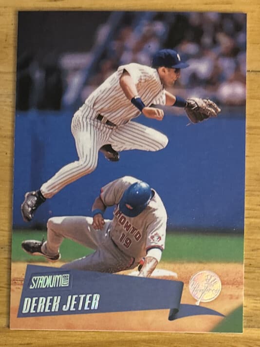 Derek Jeter Baseball 2000 Topps Stadium Club 2000 Topps Stadium Club