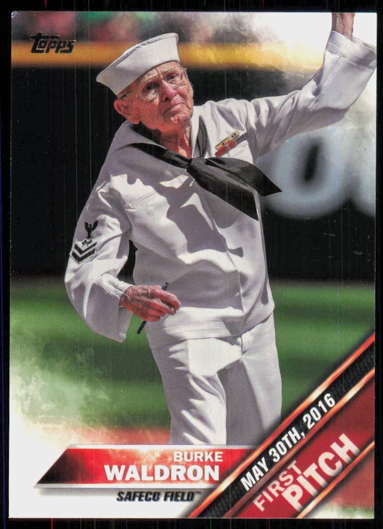First Pitch Burke 2016 Topps Update 2016 Topps Update