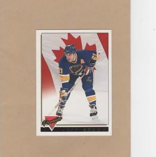 Jeff Brown 1993 topps O-Pee-Chee Premier