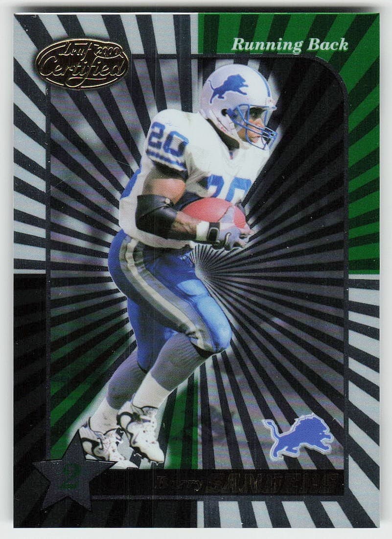 Certified Barry Sanders #116