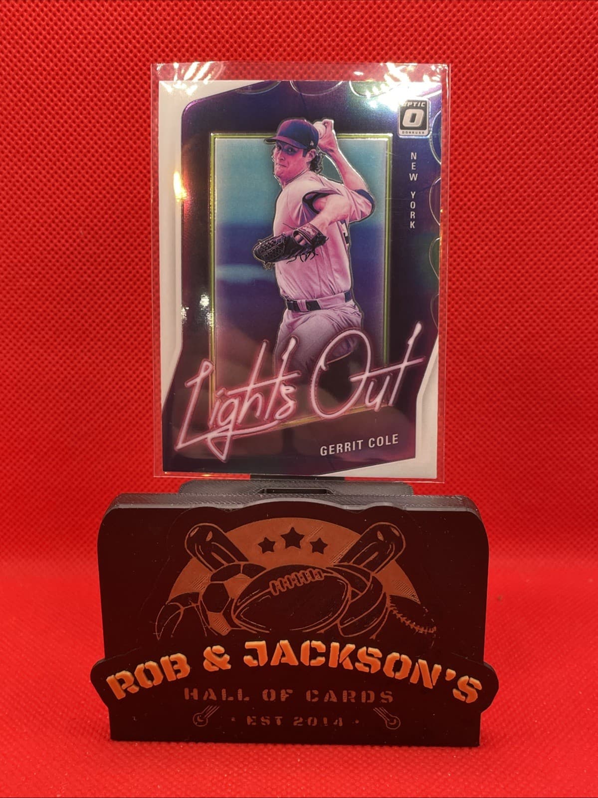Gerrit Cole Baseball 2021 Donruss Optic