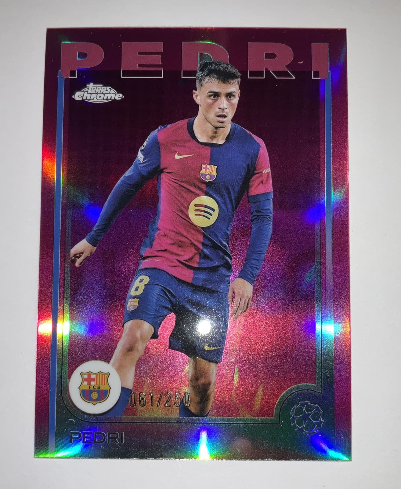 Club Competitions 2024 Topps Chrome 2024 Topps Chrome pink-refractor