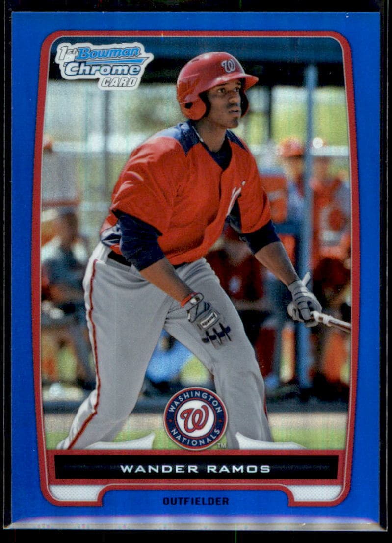 Blue Refractors Wander 2012 Bowman Chrome 2012 Bowman Chrome blue