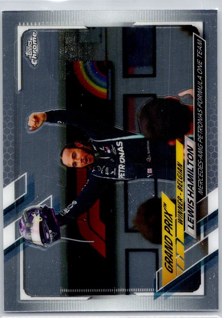 Lewis Hamilton Mercedes 2021 Topps Chrome 2021 Topps Chrome